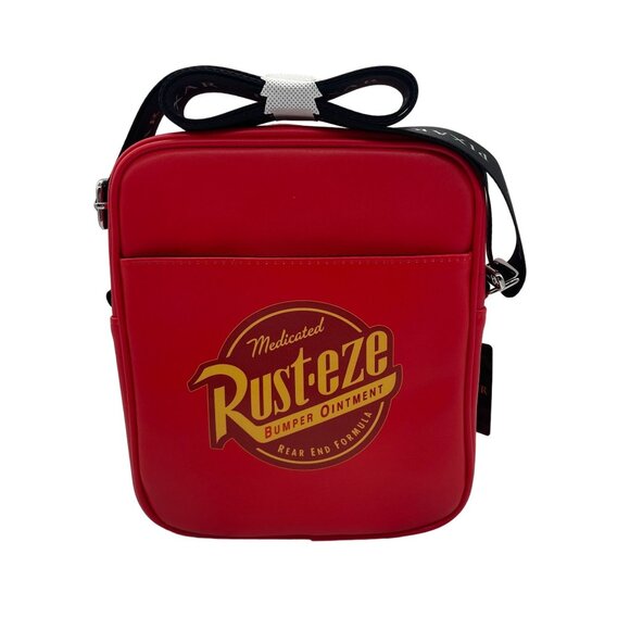 Disney Pixar Cars Lightning McQueen Red Crossbody Bag NWT - Picture 5 of 9